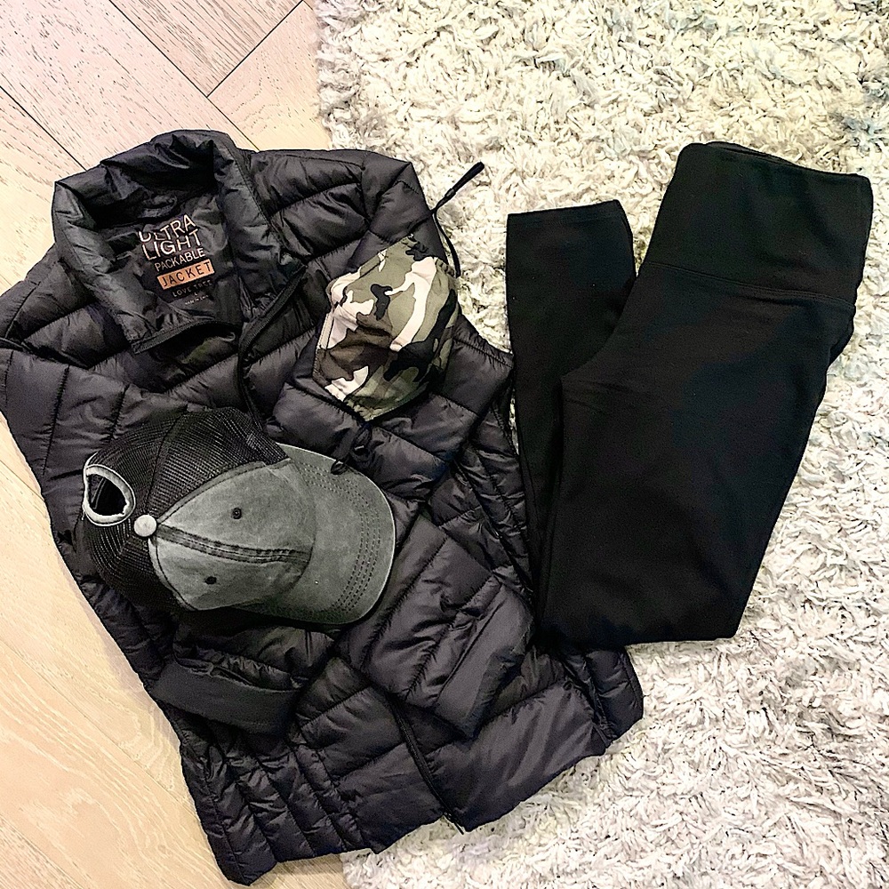 Tummy Control Black Leggings